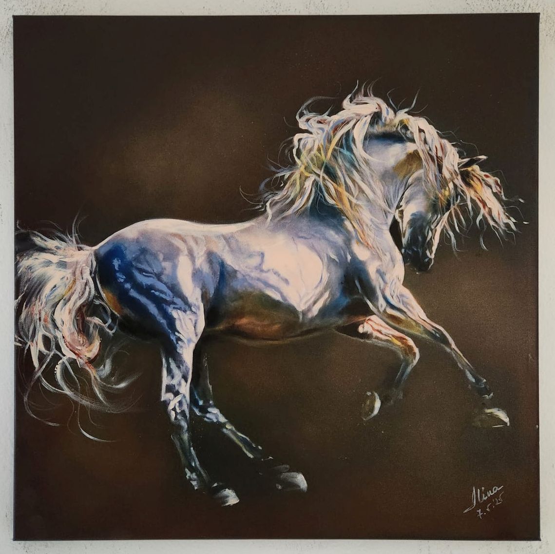 ArteDiAlina.com painting: Pure Blood